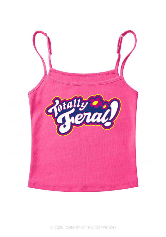 Totally Feral Y2K Spaghetti Strap Cami Cherrykitten