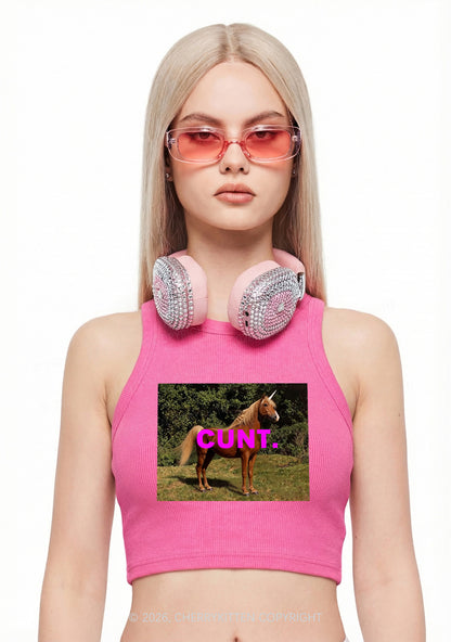 Custom Photo Cxxt Y2K Crop Tank Top Cherrykitten