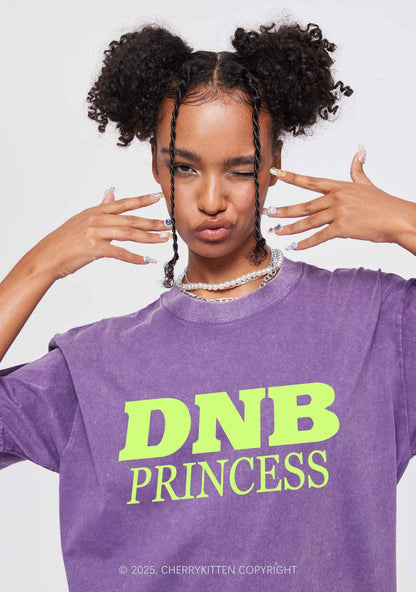 DNB Princess Y2K Shirts Washed Tee Cherrykitten