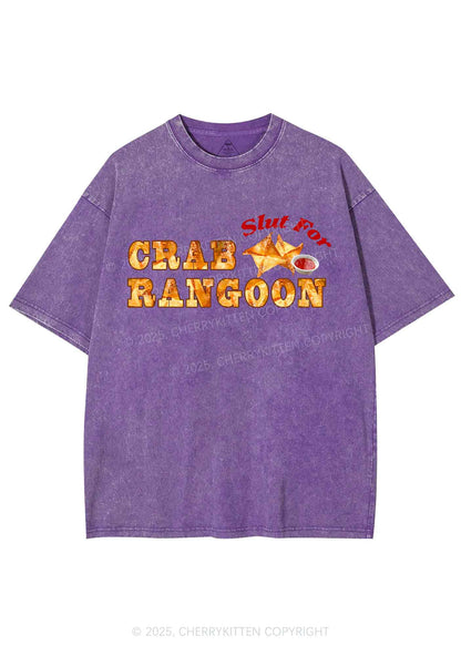 Slxt For Carb Rangoon Y2K Shirts Washed Tee Cherrykitten