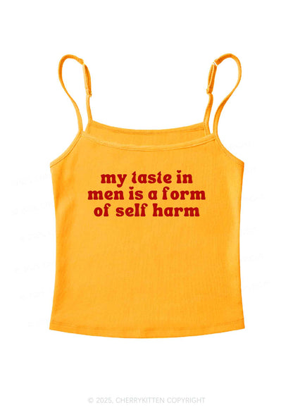 My Taste In Men Y2K Spaghetti Strap Cami Cherrykitten