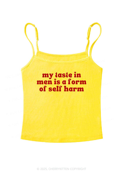 My Taste In Men Y2K Spaghetti Strap Cami Cherrykitten