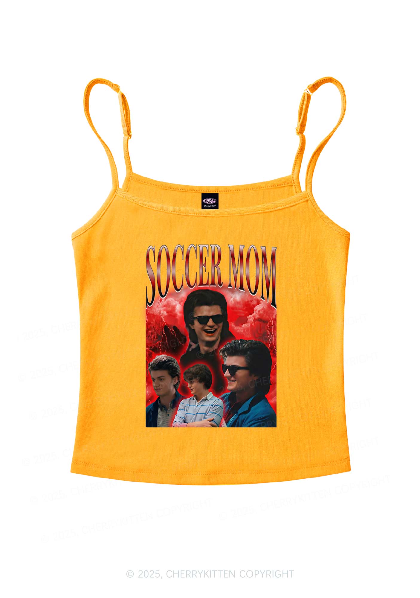 Soccer Mom Y2K Spaghetti Strap Cami Cherrykitten