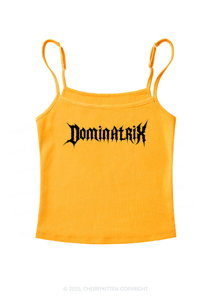 Dominatrix Y2K Spaghetti Strap Cami Cherrykitten