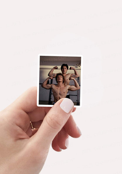 Muscle Show HR 1pc Y2K Sticker Cherrykitten