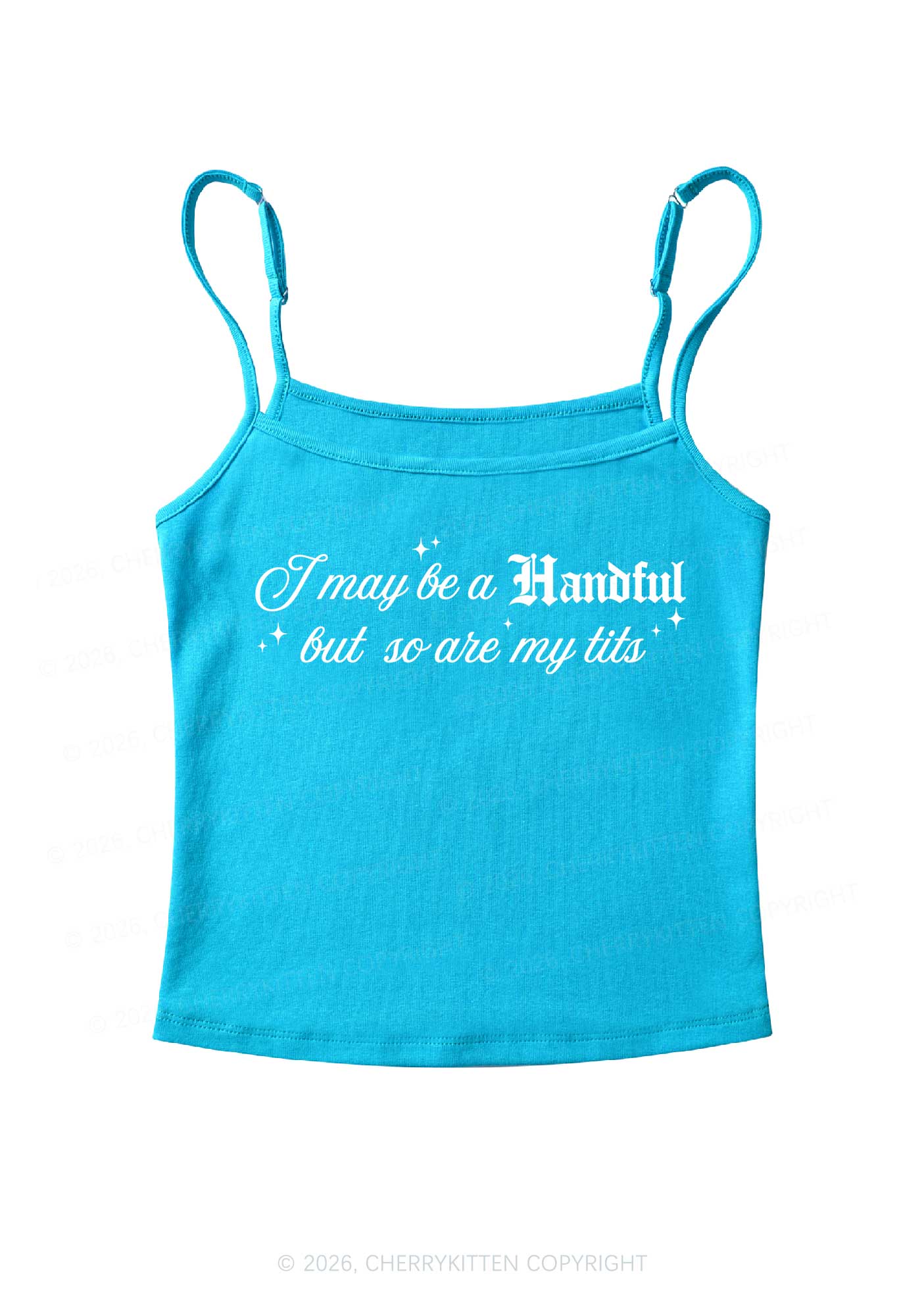 Handful Txts Valentine's Day Y2K Spaghetti Strap Cami Cherrykitten