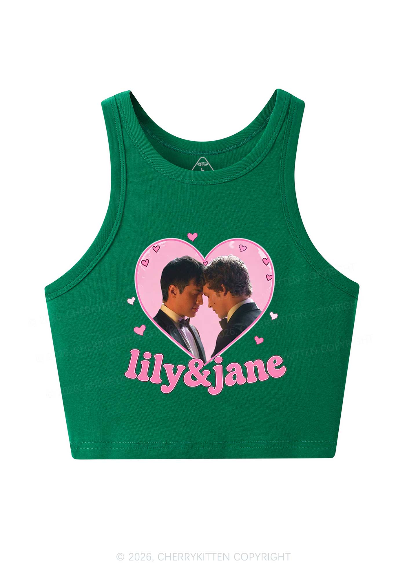 Lily And Jane HR Y2K Crop Tank Top Cherrykitten