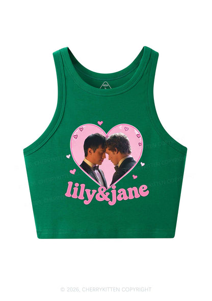 Lily And Jane HR Y2K Crop Tank Top Cherrykitten