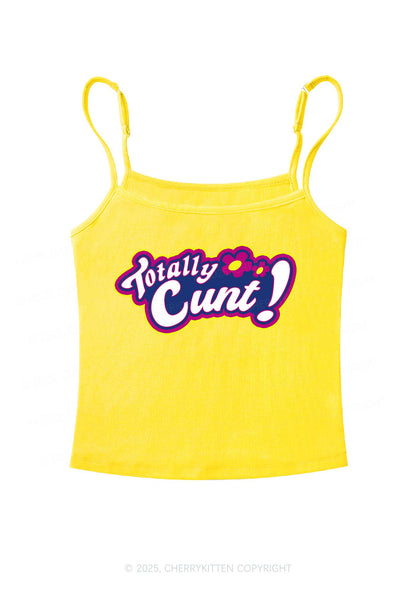 Totally Cxxt Y2K Spaghetti Strap Cami Cherrykitten