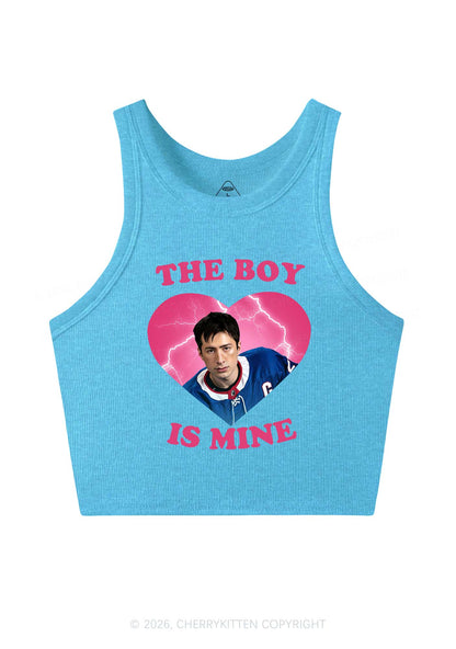 The Boy Is Mine HR Y2K Crop Tank Top Cherrykitten
