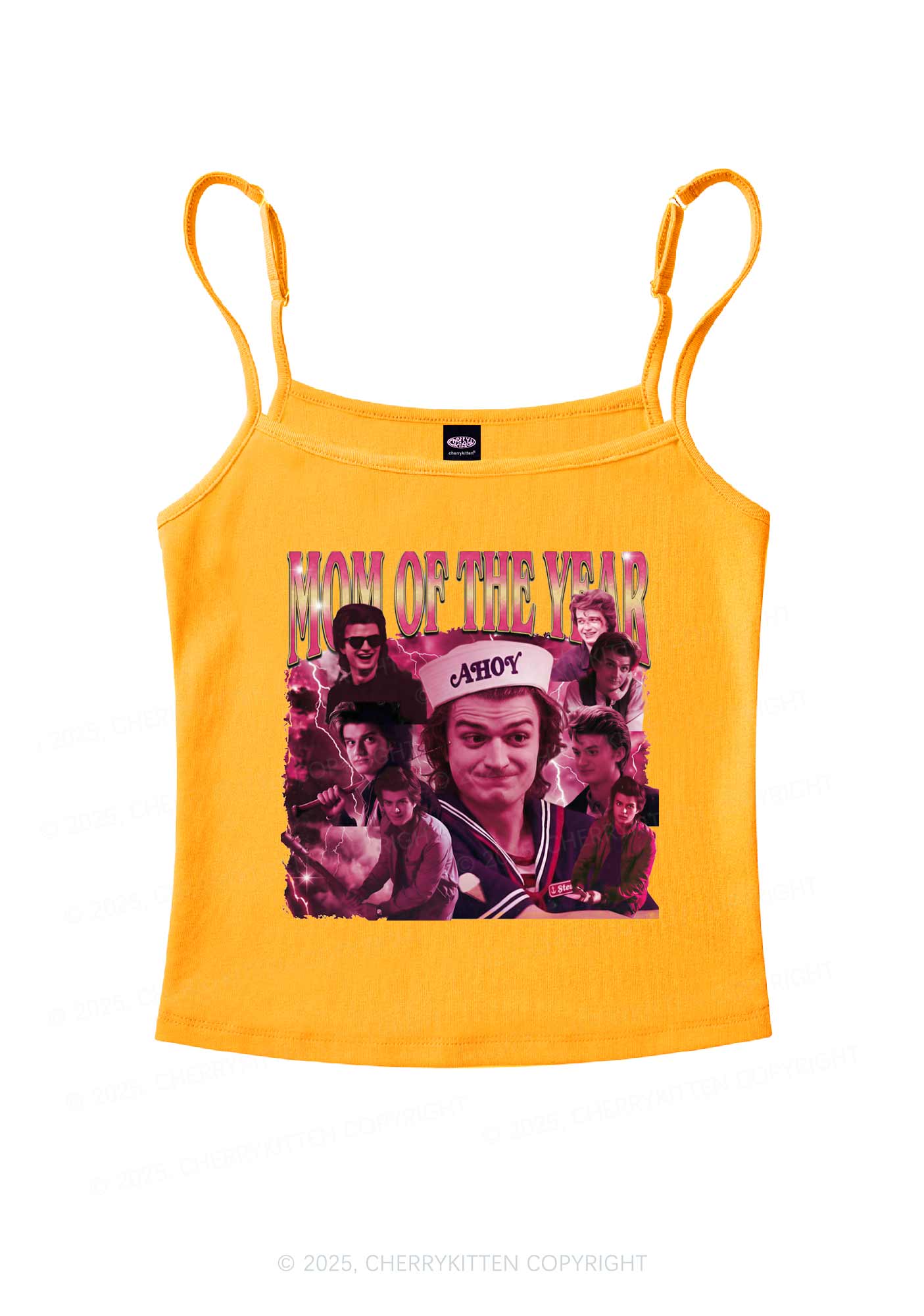 Mom Of The Year Y2K Spaghetti Strap Cami Cherrykitten