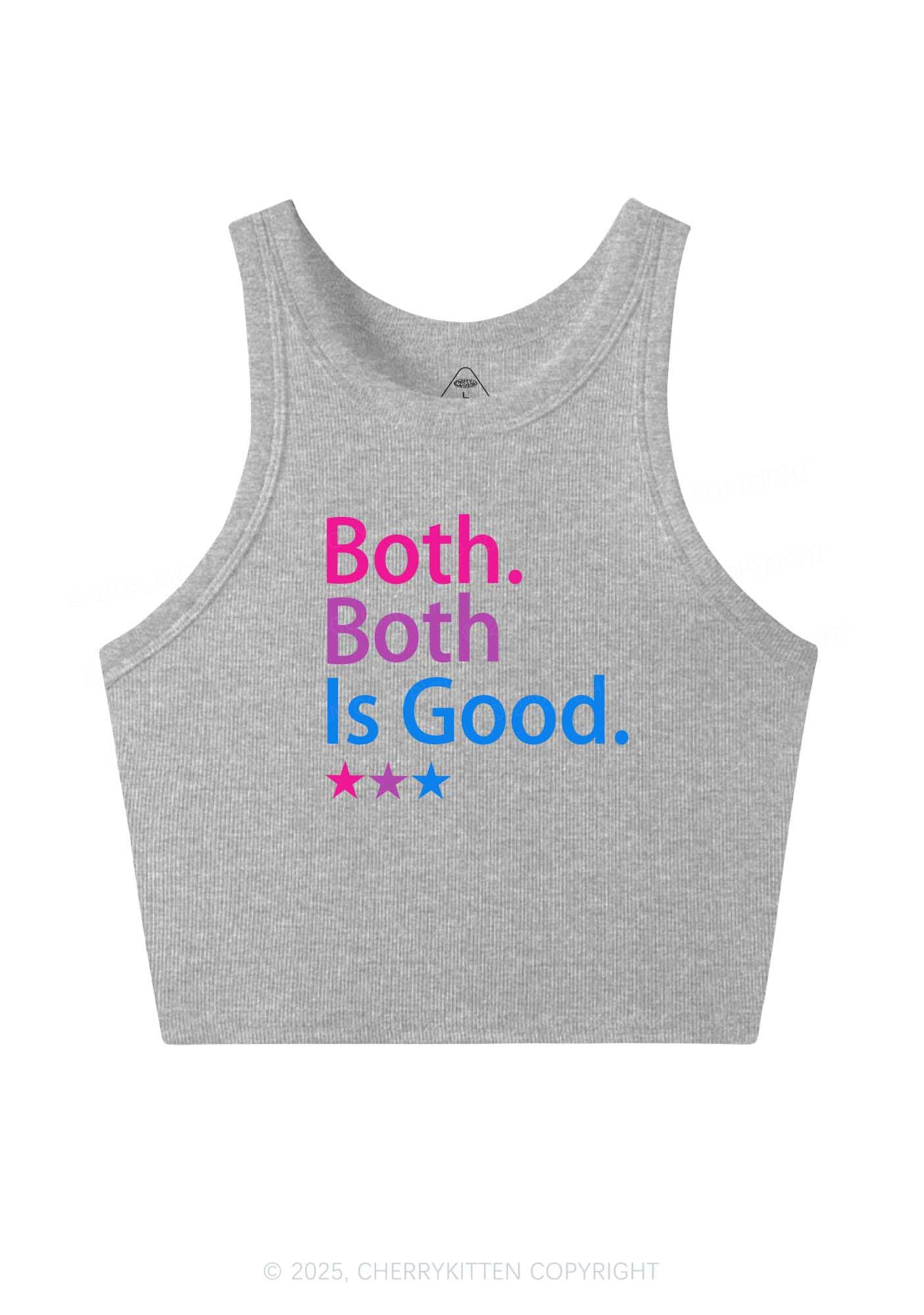 Both Is Good Pride Y2K Crop Tank Top Cherrykitten