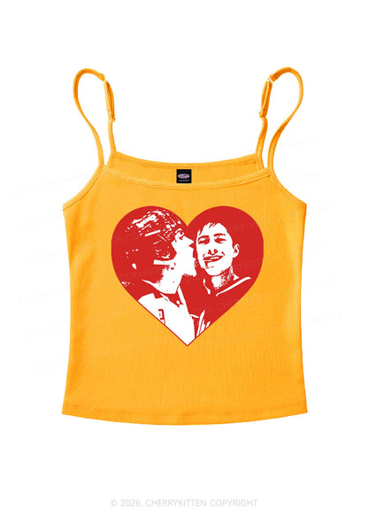 Red Heart Bros HR Y2K Spaghetti Strap Cami Cherrykitten
