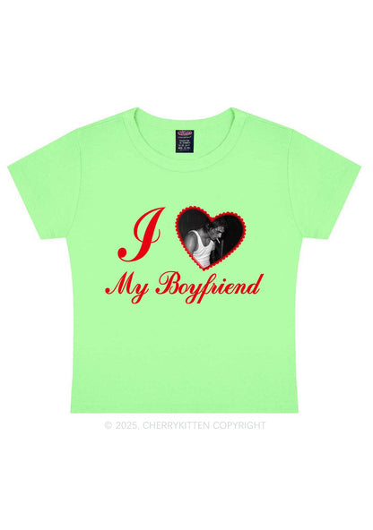 Custom Heart My Bf GF Y2K Baby Tee Cherrykitten