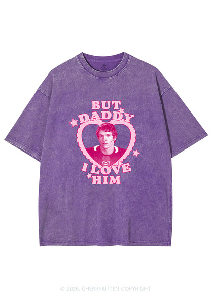 But Daddy I Love CS Y2K Shirts Washed Tee Cherrykitten