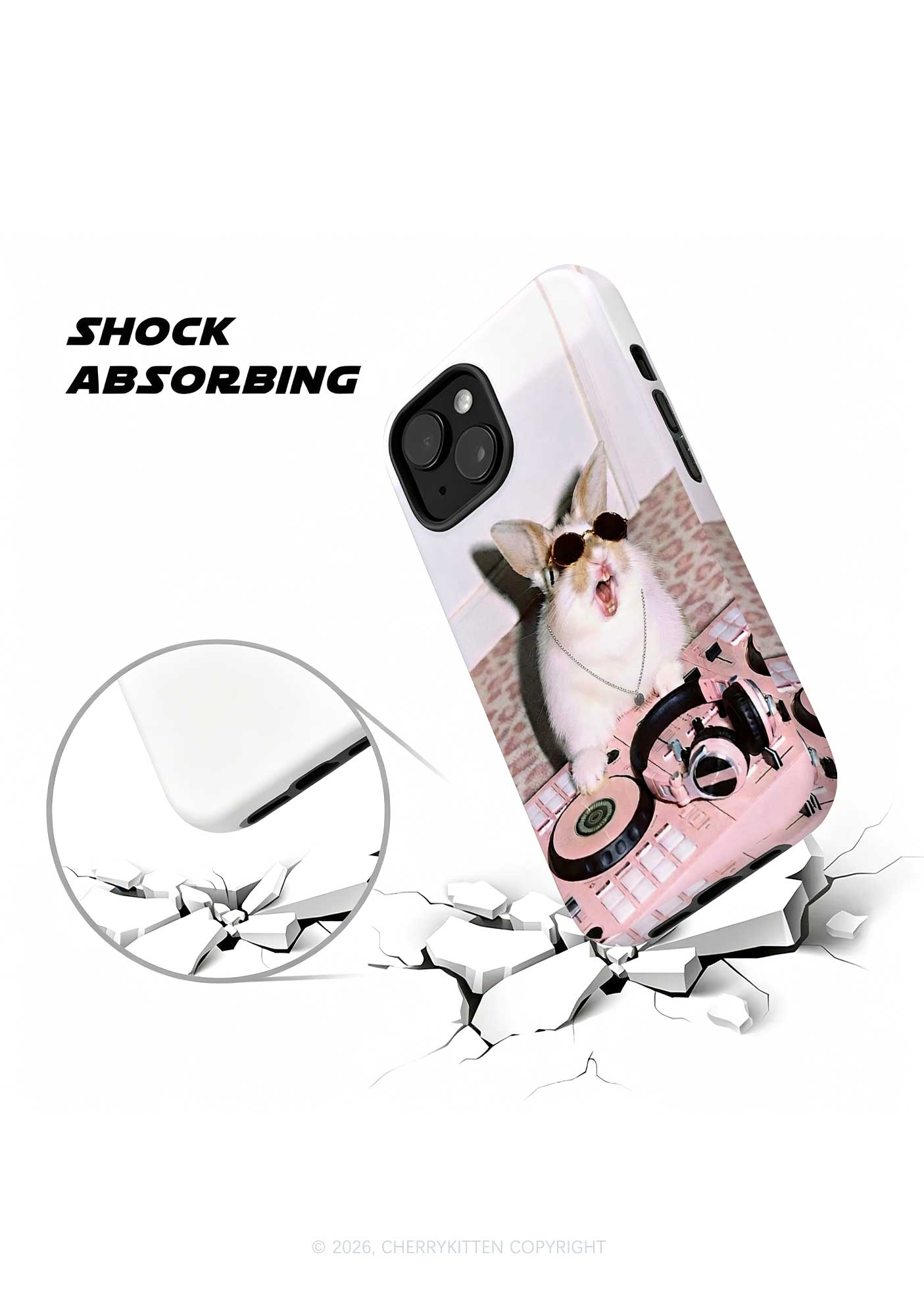 Dj Bunny Y2K Phone Case Cherrykitten