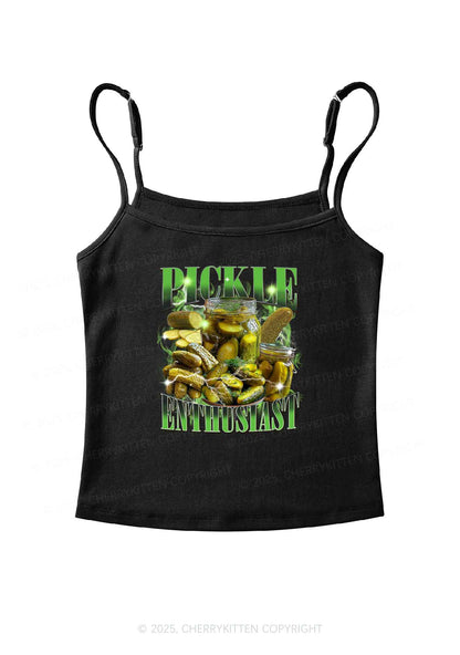 Pickle Enthusiast Y2K Spaghetti Strap Cami Cherrykitten