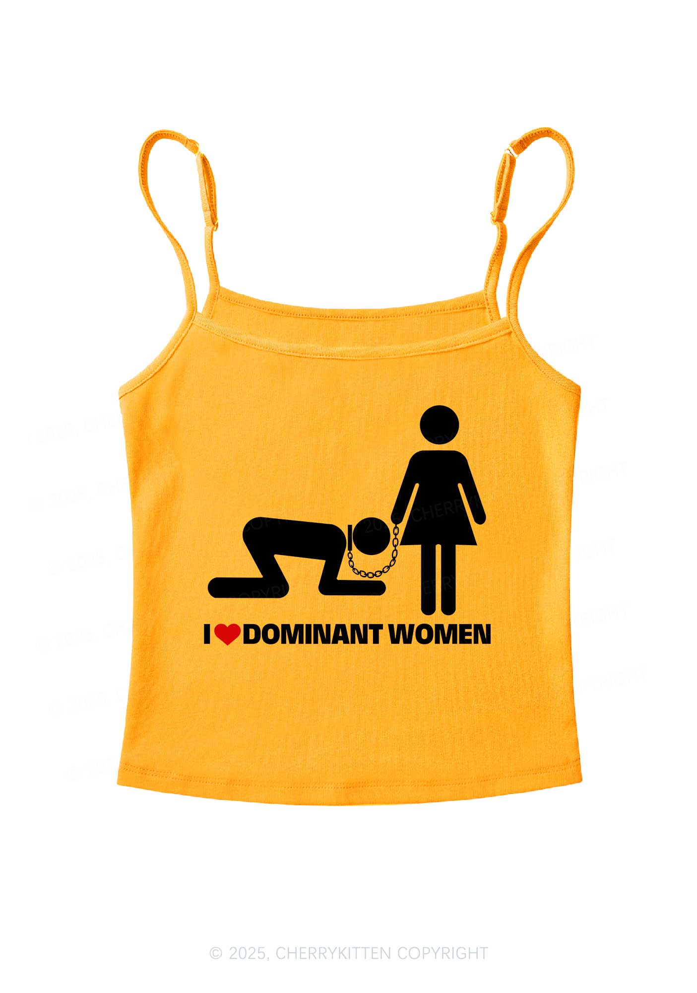 Love D Women Pride Y2K Spaghetti Strap Cami Cherrykitten