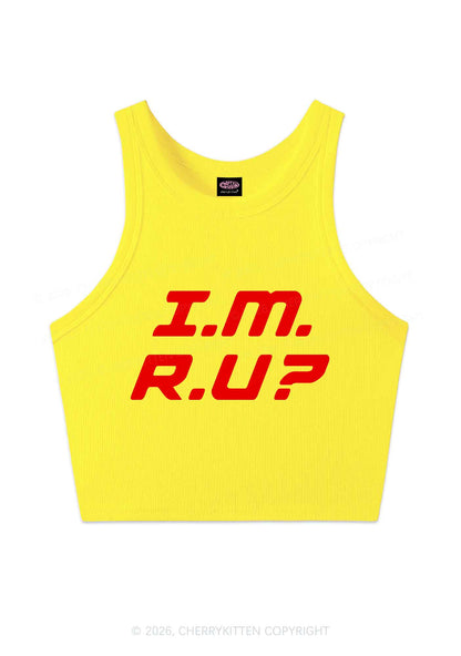 Im Ru Pride Y2K Crop Tank Top Cherrykitten