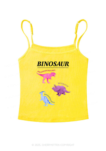 Binosaur Pride Y2K Spaghetti Strap Cami Cherrykitten