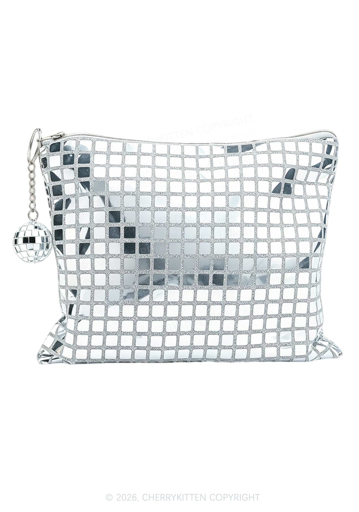 Silver Disco Ball Handbag Y2K Bags Cherrykitten
