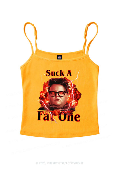 Suck A Fat One Y2K Spaghetti Strap Cami Cherrykitten