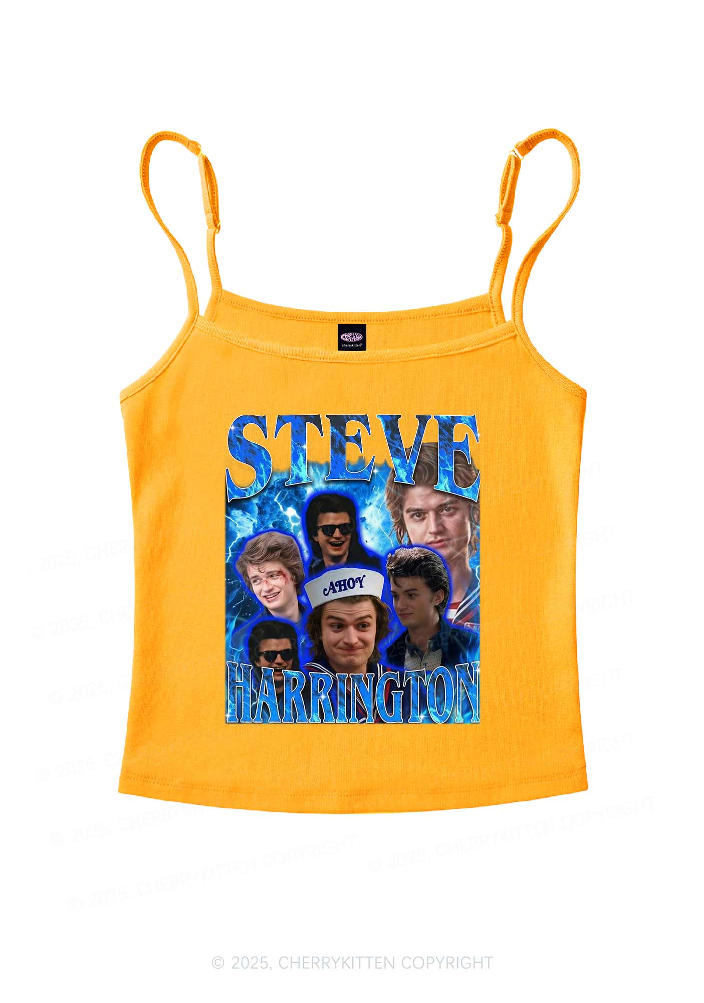 SH Blue Blaze Y2K Spaghetti Strap Cami Cherrykitten