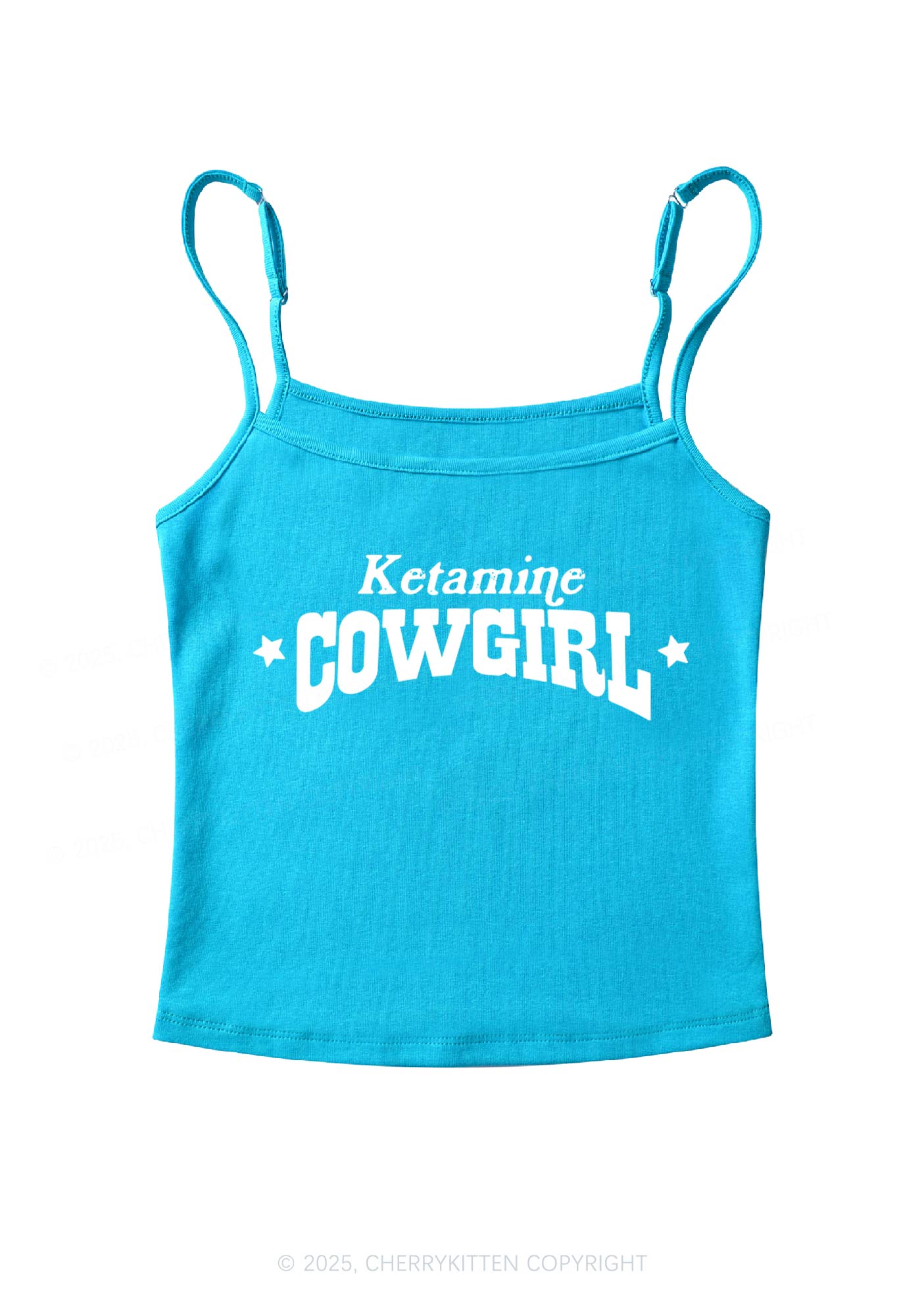 K Star Cowgirl Y2K Spaghetti Strap Cami Cherrykitte