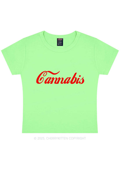 Special Cxnnxbis Y2K Baby Tee Cherrykitten
