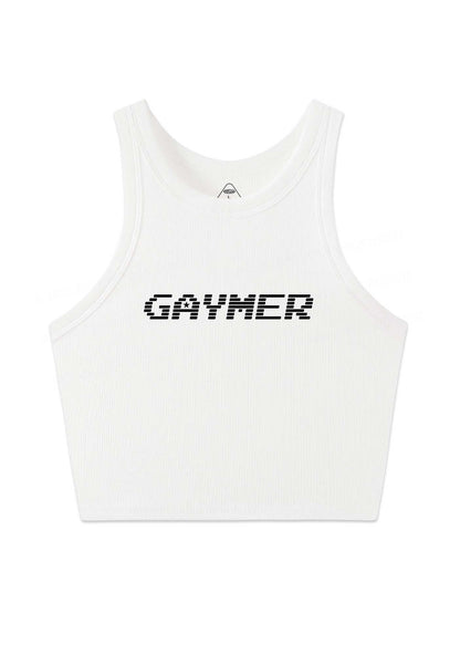 Gaymer Pride Y2K Crop Tank Top Cherrykitten