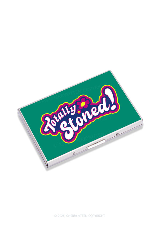 Totally Stoned Y2K Mirror Cigarette Case Cherrykitten