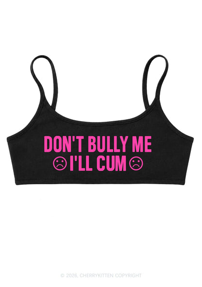 Dont Bully Me Y2K Super Crop Cami Cherrykitten