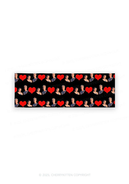 Custom Couple Photo Valentine's Day Y2K Print Headband Cherrykitten