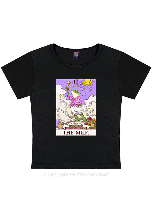 The Mxxf Frog Y2K Baby Tee Cherrykitten