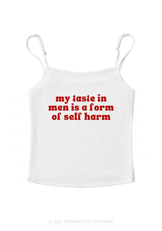 My Taste In Men Y2K Spaghetti Strap Cami Cherrykitten