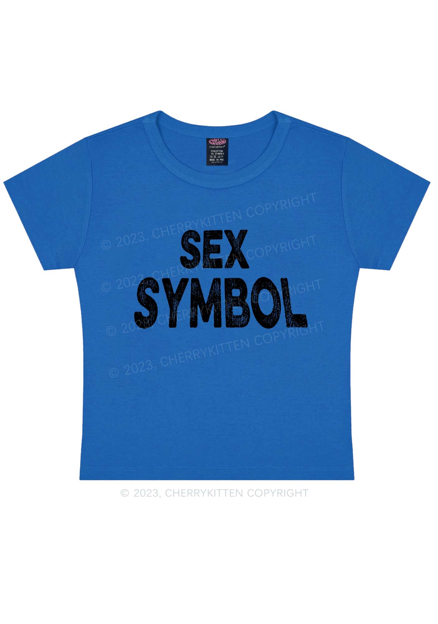 Sx Symbol Y2K Baby Tee