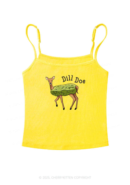 Dill Doe Y2K Spaghetti Strap Cami Cherrykitten