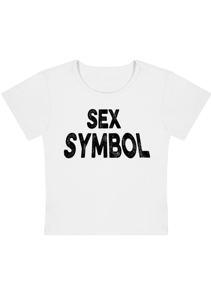 Sx Symbol Y2K Baby Tee