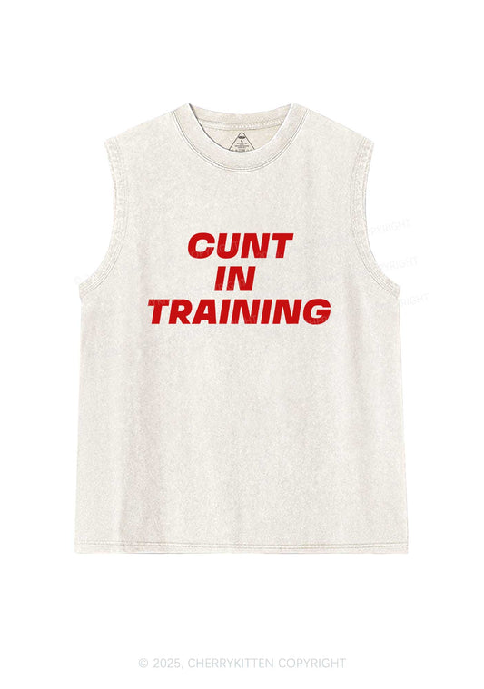 Cxxt In Training Y2K Washed Muscle Tank Cherrykitten