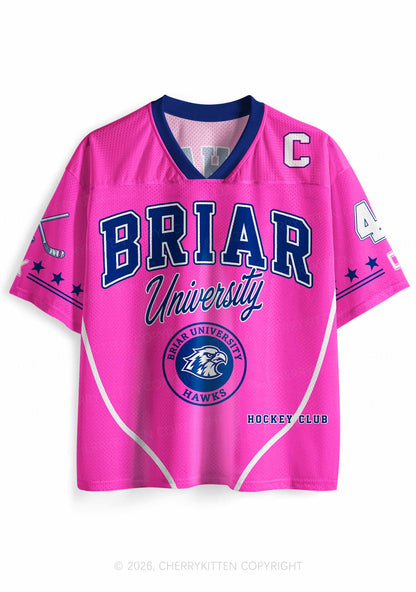 Pink Hockey Team GG Y2K Sport Jersey Shirts Cherrykitten