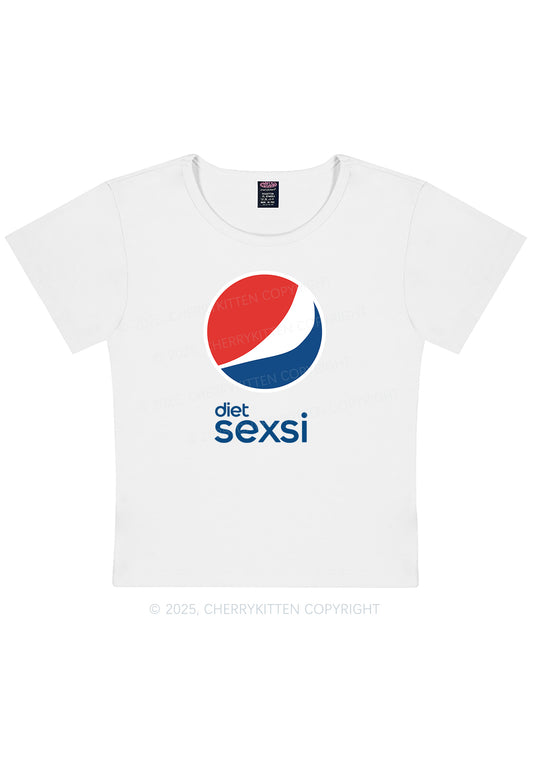 Diet Sexsi Y2K Baby Tee Cherrykitten