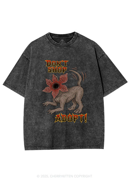 Dont Shop Adopt Y2K Shirts Washed Tee Cherrykitten
