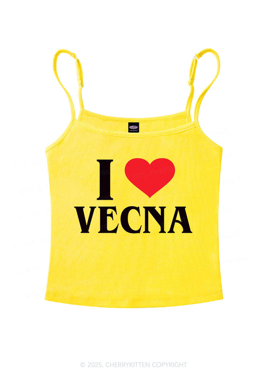 I Love VN Y2K Spaghetti Strap Cami Cherrykitten
