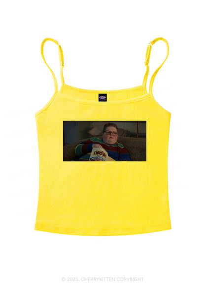 Snack Break Y2K Spaghetti Strap Cami Cherrykitten