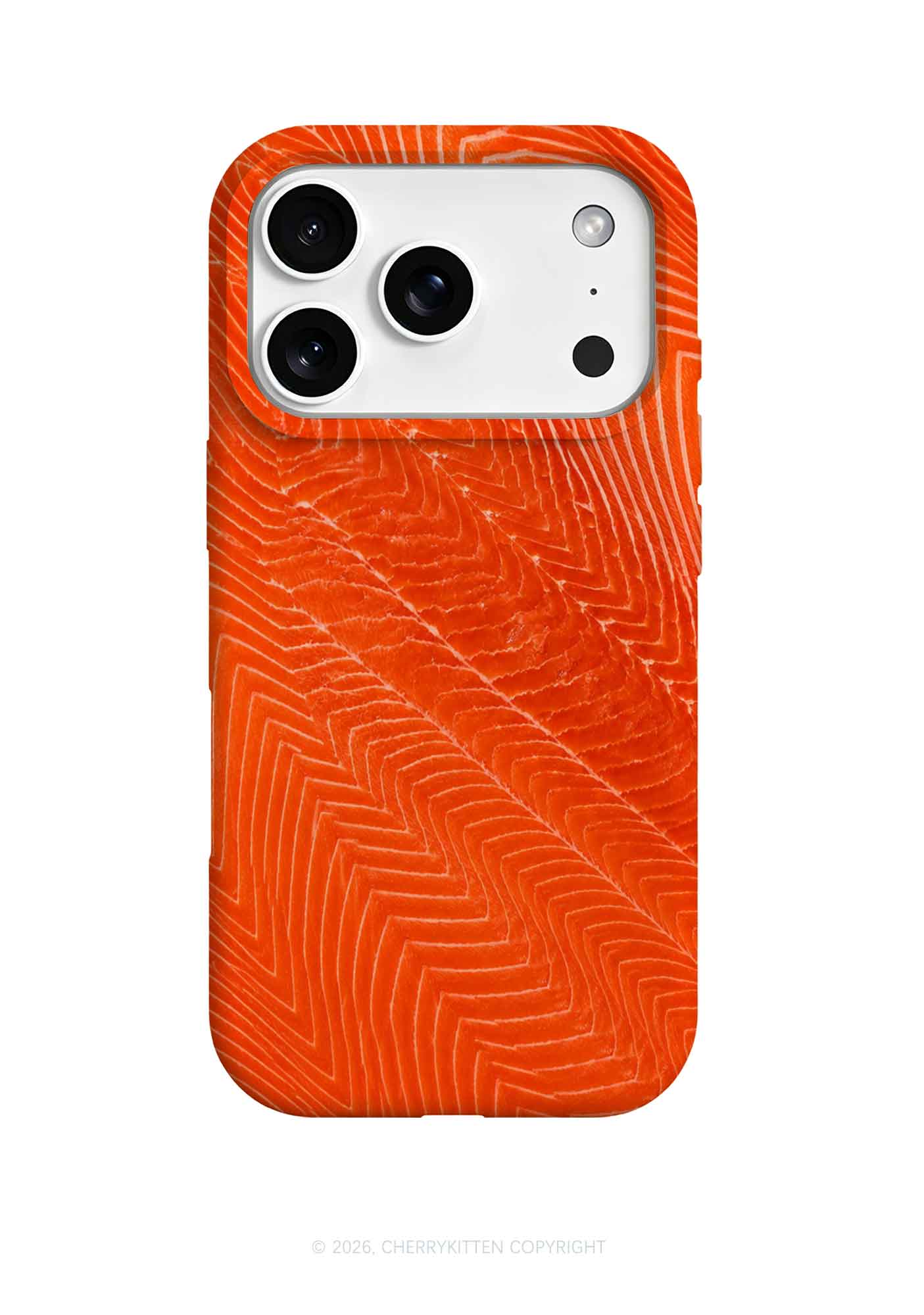Salmon Meat Texture Y2K Phone Case Cherrykitten