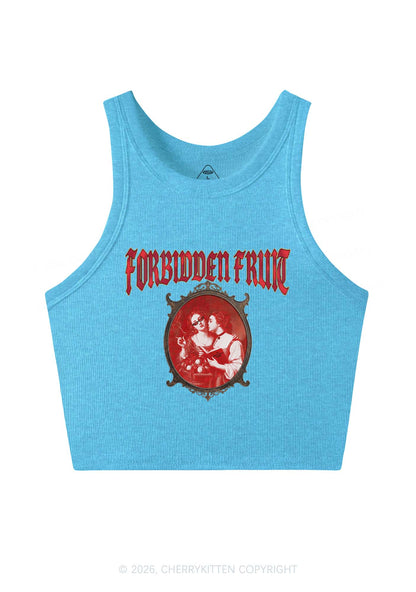 Forbidden Fruit Pride Y2K Crop Tank Top Cherrykitten