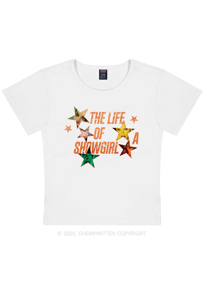 Star TS Photo Y2K Baby Tee Cherrykitten