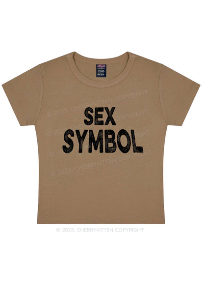 Sx Symbol Y2K Baby Tee