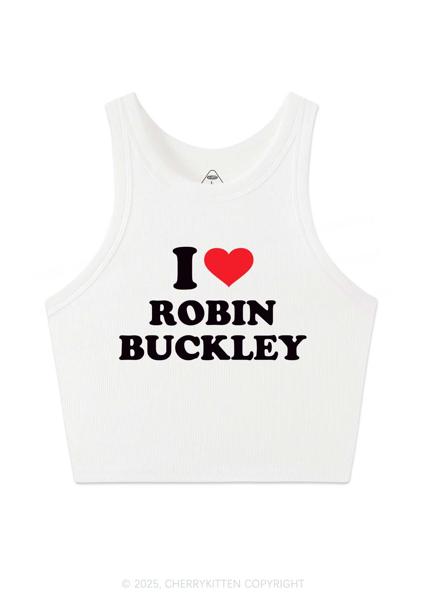 I Love RB Pride Y2K Crop Tank Top Cherrykitten