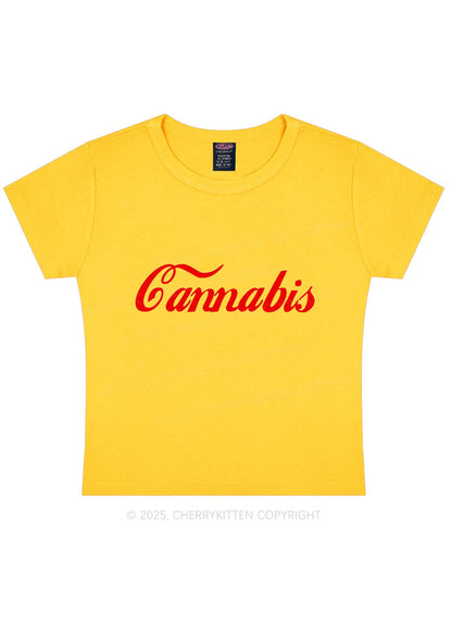 Special Cxnnxbis Y2K Baby Tee Cherrykitten